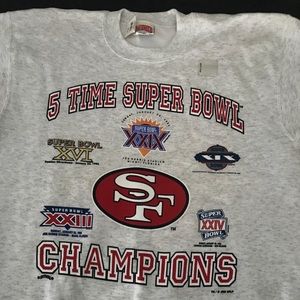 Brand new crew sweater, championship run edition.